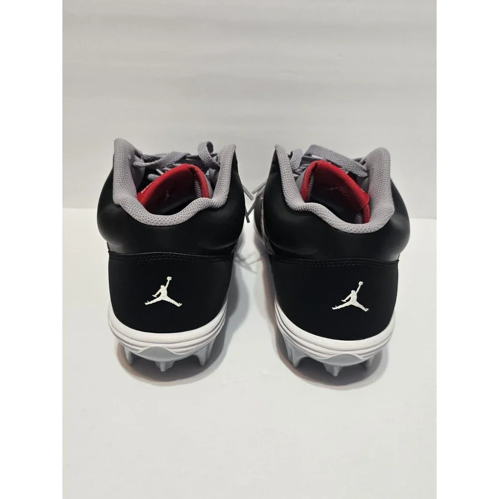 Nike Air Jordan Stadium 90 Low TD Men's Size 10 Football Cleat Black Cement